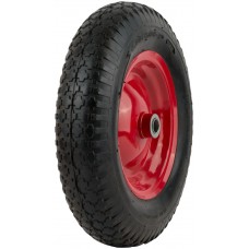 Колесо запасное 400х90x230 мм для тачки 77557 ( 4,80/4,00-8 ) ( посадка ширина 90 мм, диаметр 20 мм ) (77567)