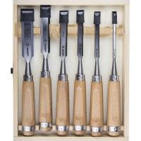 Набор стамесок - долот СТ-500 6 предм ЗУБР Классик 18096-H6