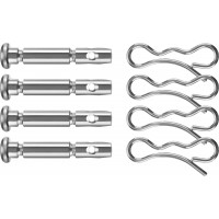 Штифты срезные для снегоуборщиков 6х41 мм, 4 шт ЗУБР N000-039-589