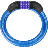 Замок тросовый кодовый с изменяемым кодом 1200 мм, d 10 мм ЗУБР Профессионал 37262-120