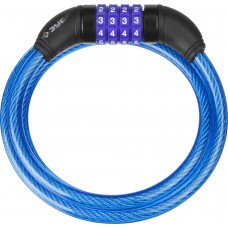 Замок тросовый кодовый с изменяемым кодом 1200 мм, d 10 мм ЗУБР Профессионал 37262-120