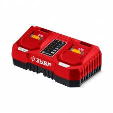 Зарядное устройство для LMS АКБ 20 В 2 порта 2?3 А ЗУБР БЗУ-20-2