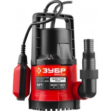 Насос дренажный с минимальным уровнем откачки 400 Вт ЗУБР НПЧ-М1-400