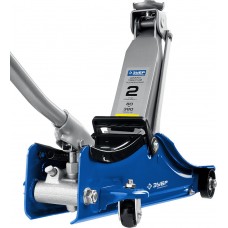 Подкатной домкрат с увеличенным подъемом и низким подхватом 2 т 80 - 380 мм Профессионал ЗУБР Т-55 43058-2