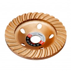 Чашка алмазная зачистная, 125 мм, турбо Matrix (72995)