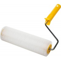 Валик игольчатый для наливных полов 75 х 250 мм, бюгель 8 мм, пластмассовые иглы, в сборе STAYER Professional 03951-25
