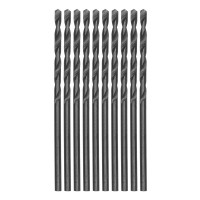 Сверло по металлу, 2 мм, полированное, HSS, 10 шт, цилиндрический хвостовик Matrix