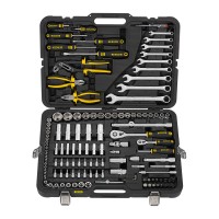 Универсальный набор инструментов BERGER 128 предметов 1/2” - 1/4” «ДРЕЗДЕН» BG128-1214