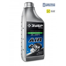 ЗУБР 1 л, компрессорное минеральное масло, EXTRA (70631-1)