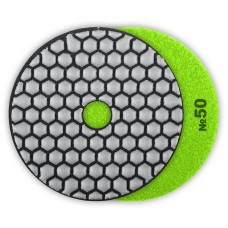ЗУБР 100 мм, №50, сухое шлифование, алмазный гибкий шлифовальный круг АГШК, Профессионал (29868-050)