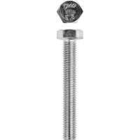 Болт M10 x 30 мм, кл. пр. 5.8, цинк, 5 кг, ГОСТ 7798-70 ЗУБР 303080-10-030