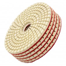 Алмазный гибкий шлифовальный круг, 100 мм, P100, мокрое шлифование, 5 шт. Matrix (73508)