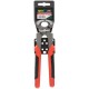 Клещи строительные Стандарт, пластиковые красно-черные ручки 200 мм