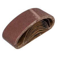 Лента абразивная бесконечная, P 60, 75 х 533 мм, 10 шт Matrix (74230)