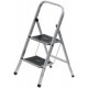 Лестница-стремянка стальная, 2 широкие ступени, Н=88 см, вес 3,7 кг (65381)