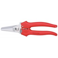 Ножницы комбинированные для реза картона, пластика, фольги, 190 мм, нерж. хирургическая сталь (KN-9505190)