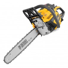 Пила цепная бензиновая DS-5218, шина 45 см, 52 см3, 3 л.с, шаг 0,325, паз 1,5 мм, 72 звена Denzel (95237)