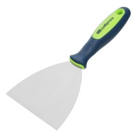 Шпательная лопатка из нержавеющей стали, 120 мм, двухкомпонентная ручка Сибртех (85527)