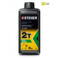 STEHER 2T-HP, 1 л, минеральное масло для 2-тактных двигателей (76003-1)