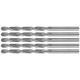 Сверла по металлу HSS, угол заточки 118°, 4,0 x 75 мм, (5 шт.) (35559М)