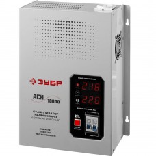Стабилизатор напряжения автоматический 10000 ВА, 10 кВт ЗУБР Профессионал 59387-10