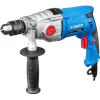 Дрель ударная 1100 Вт 13 мм 2 скорости мет. корпус кейс Профессионал ЗУБР ЗДУ-1100-2 ЭРММ2