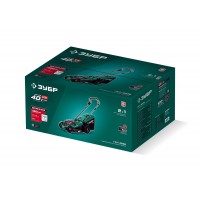 ЗУБР 40 В (2x20В), 460 мм, без АКБ (LMS), газонокосилка аккумуляторная бесщеточная (ГКЛ-4046)