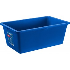Таз строительный прямоугольный 60 л, первичный высокопрочный пластик, усиленный ЗУБР 06096-65