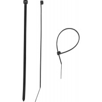 Кабельные стяжки КС-Ч1, 4.5 x 180 мм, нейлон РА66, 100 шт, черные ЗУБР Профессионал 309030-45-180