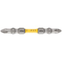 Биты кованые, сталь S2, двусторонние 65 мм PH2/РН2, Профи 10 шт., блистер (57546)