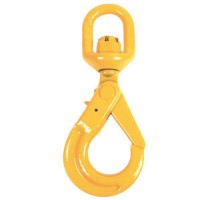 Крюк самозакрывающийся с вертлюгом TOR 1,12т (W) (1045821)