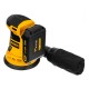 Машина шлифовальная эксцентриковая аккумуляторная COS-125, 18В Li-Ion Denzel (28470)