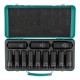 Набор ударных глубоких шестигранных торцевых головок, 1/2, 10-24 мм, в кейсе 12 шт. Stels