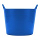 Ведро гибкое сверхпрочное, 28 л, синее, Сибртех (67523)
