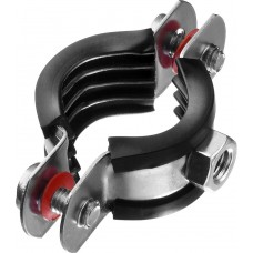 Хомут трубный с гайкой 3/4, цинк, 9 шт ЗУБР 37850-25-29  