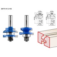 Набор фрез рамочных 41?23 мм №3 хвостовик 12 мм ЗУБР Профессионал 28773-41.3-H2