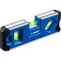 Магнитный компактный уровень КОМПАКТ 3М, 150 мм, Т-образный усиленный профиль ЗУБР Профессионал 34552