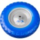 Полиуретановое колесо КПУ-2, 4 х 380 мм, для тачек арт. 39903, 39974, стальной диск, подшипник 16 мм ЗУБР Профессионал 39912-2