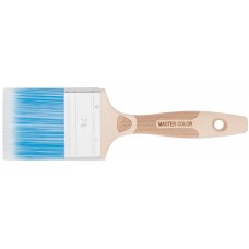 Кисть флейцевая, толщ. 18 мм, ПБТ-щетина, нерж. обжим., буковая ручка, ширина 70 мм (30-0035)