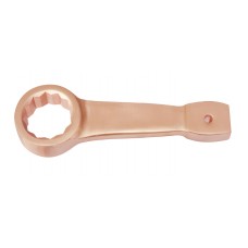 Ключ накидной односторонний ударный облегчённый 150 искробезопасный сплав BeCu 160A-150, HORTZ