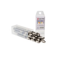 Комплект свёрл по металлу индустриальных, 10 шт, DIN 338, HSS-G, Тип N, 5xD, O9.50 мм (ZA-73095-S10)