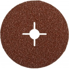 Круг шлифовальный ЗУБР ?ПРОФИ? фибровый, для УШМ, P24, 115х22мм, 5 листов (35585-115-024)