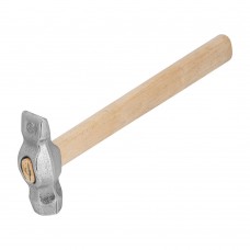 Молоток слесарный, 800 г, круглый боек, деревянная рукоятка (10243)