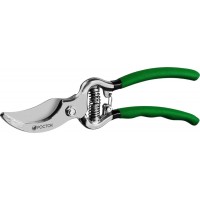 Плоскостной секатор 200 мм, углеродистая сталь, цельнокованый, покрытие ПВХ РОСТОК PC-15 423005_z01