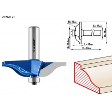 Фреза фигирейная №1 70 x 16 мм, радиус 15.8 мм ЗУБР Профессионал 28760-70