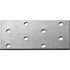 Пластина соединительная 40 х 80 х 2 мм, цинк ЗУБР ПС-2.0 310256-040-080