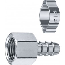 Переходник штуцер «елочка» 10 мм - 3/8