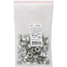 Гайка оцинкованная М8 100 шт DIN 934 Фасовка (28408-0)