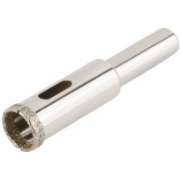 Коронка кольцевая по керамограниту, камню и кафелю алмазная 14х65 мм (16205)