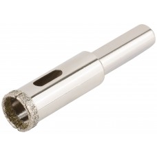 Коронка кольцевая по керамограниту, камню и кафелю алмазная 14х65 мм (16205)